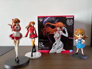 에반게리온 아스카 피규어 4체 세트