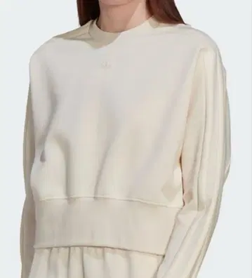 아디컬러 템포 청키 쓰리스트라이프 맨투맨 XL