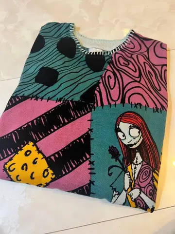 나이트메어 비포 크리스마스 샐리 스웨터