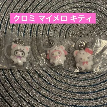 포근포근 스노우 산리오 메지루시 키티 쿠로미 마이멜로디 3종 세트