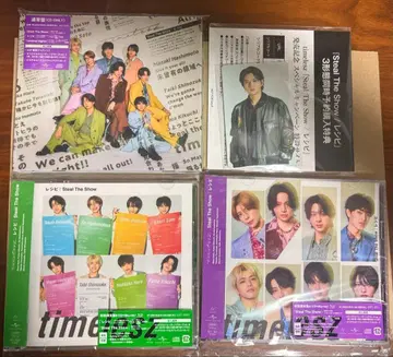 timelesz Steal The Show | 레시피 3 형태 세트