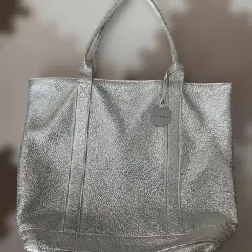 BEVINI 실버 토트백