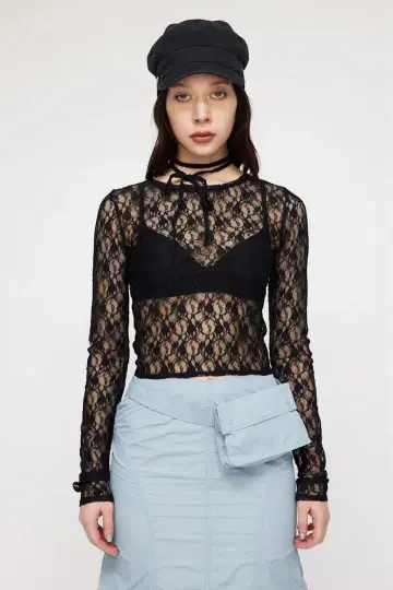 라가젬 레이스 상의 2장 세트