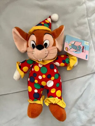 1996년 레트로 덤보 티모시 봉제 인형 택 포함