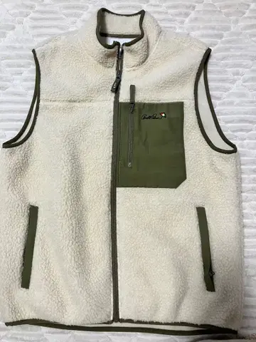 아놀드 파머 플리스 자켓 베스트 아이보리 남성용 LL 사이즈