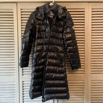 Moncler 블랙 롱 다운 자켓