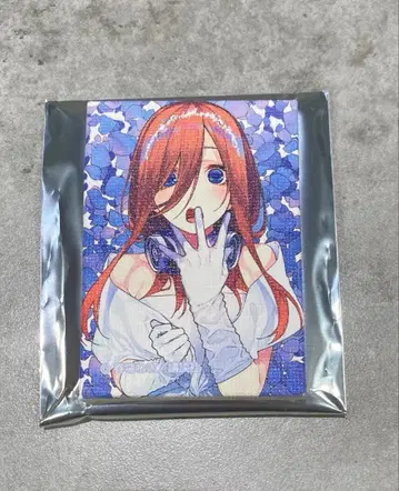 5등분의 신부 GOTO AKIBA 트레이딩 미니 캔버스 미쿠