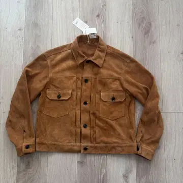 캡틴선샤인 고트 스웨이드 T-2 자켓 size2