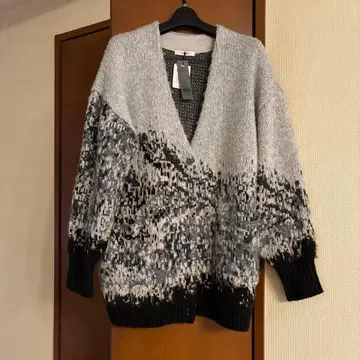 JEANASiS 그레이 블랙 가디건