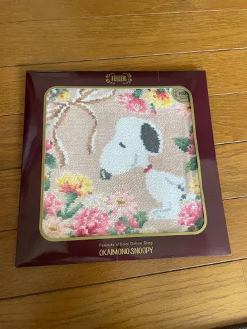 스누피 손수건 미사용 메르시 플뢰르