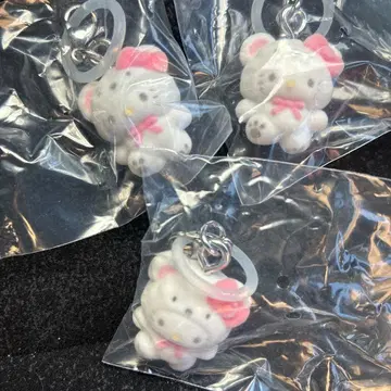 산리오 포근포근 스노우 메지루시 액세서리