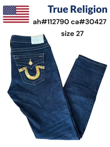 극레어 트루 릴리전 크리스탈 시리즈 스팽글 로우라이즈 27인치