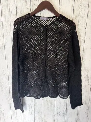 토쿠코 TOKUKO 1er VOL 자수 가디건 꽃 코바늘 울