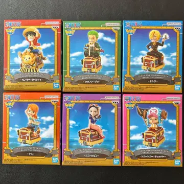 원피스 무기와라 스토어 월드 컬렉션 WCF ALL ABOARD 6종 세트