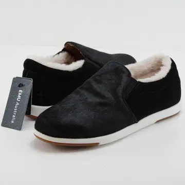 레어! 24.0 EMU 스니커즈 여성용 슬립온 에뮤 보아 신발