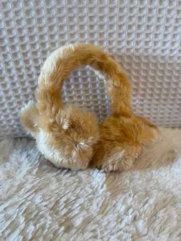 디즈니 리조트 미키 귀도리 이어머프 미키마우스 베이지