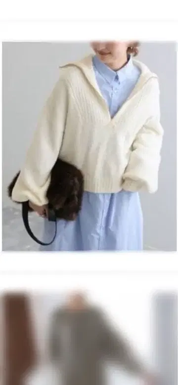 SLOBE IENA 부클레 하프 지퍼 PO