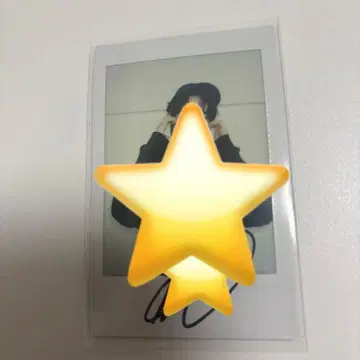 NEXZ 휴이 사인 폴라로이드