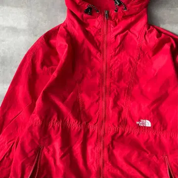 15181 더 노스페이스 자수 로고 나일론 후드티