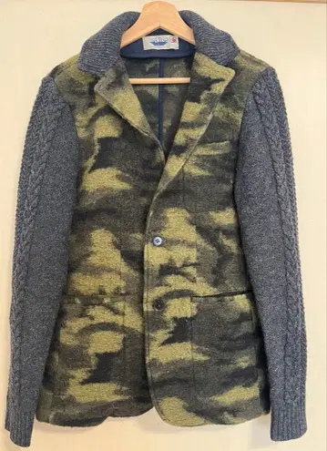 카모 패턴 테일러드 자켓 ABAHOUSE