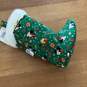 빈티지 Tokyo Disneyland 미키 크리스마스 부츠 주머니