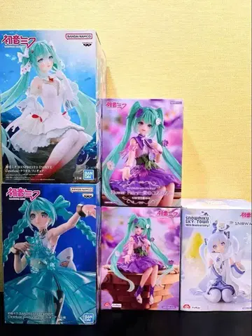 하츠네 미쿠 피규어 묶음 판매