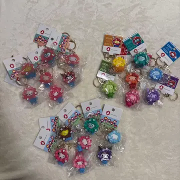 산리오 미야쿠미야쿠 키링 컴플리트 세트