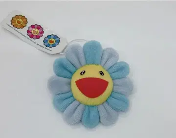 무라카미 다카시 플라워 키링 블루 kaikai kiki 카이카이키키