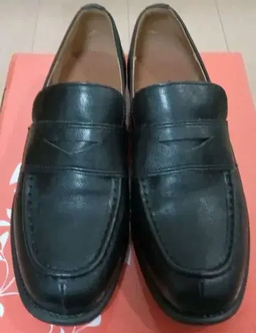 블랙 가죽 로퍼 24cm