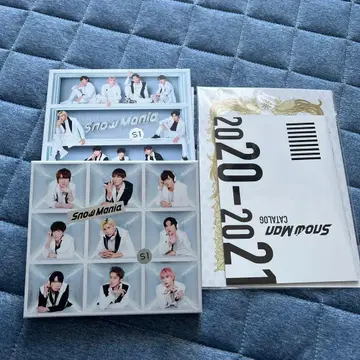 Snow Mania 초회반 A.B 2020-2021 포토북 포함