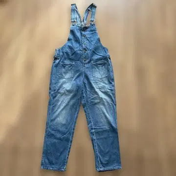 데님 오버롤 데님 살로펫