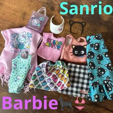 바비 barbie 산리오 캐릭터즈 패션 키티 초코 캣
