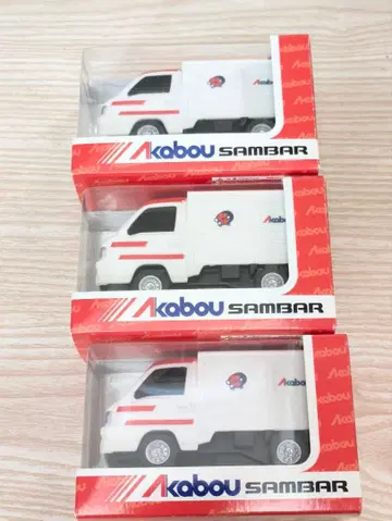 재고 라스트! Akabou Sambar 미니카 3대 세트