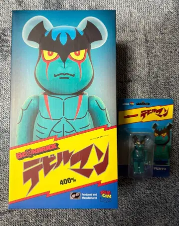 데빌맨 베어브릭 400% 100% 탄생 40+1주년 특별 기획