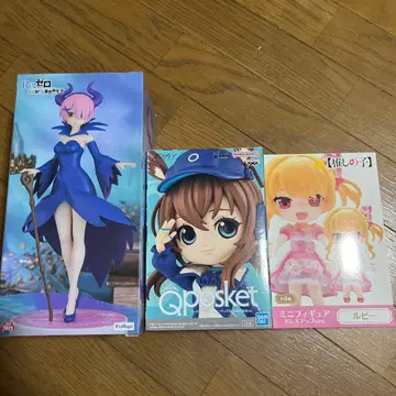 피규어 세트 SSS FIGURE RAM Qposket 루비