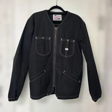 Lee 리 노카라 자켓 블랙 M