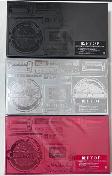 [ 외부 박스만 ] B'z FYOP 수량 한정반 상자 3개