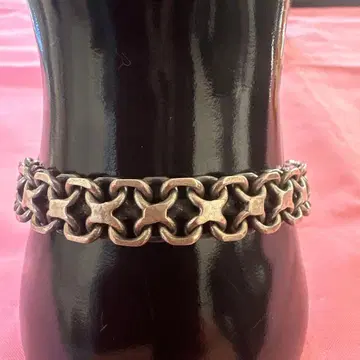 빈티지 디자인 팔찌 실버 925 각인 있음 여성용 남성용