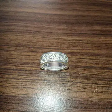 moonbeams 문빔즈 실버 반지 당초 무늬 17호