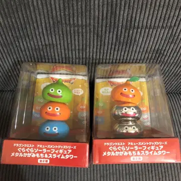 드래곤 퀘스트 흔들흔들 솔라 피규어 메탈 카가미모치 & 슬라임 타워