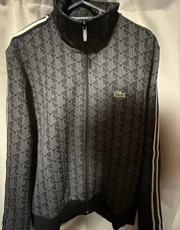 Lacoste 트랙 자켓 블랙