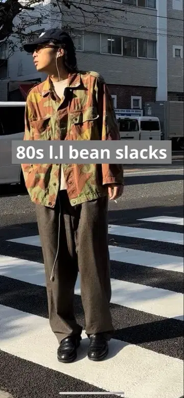 80s l.l bean 슬랙스