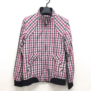 23구 SPORTS 체크 무늬 바람막이 자켓