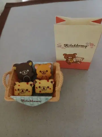 리락쿠마 리멘트 포근포근 케이크 가게 바스켓 포함