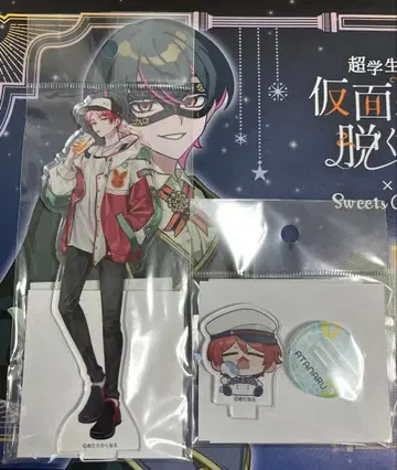 2대째 빨간색 아타나루 콜라보 카페 아크릴 스탠드