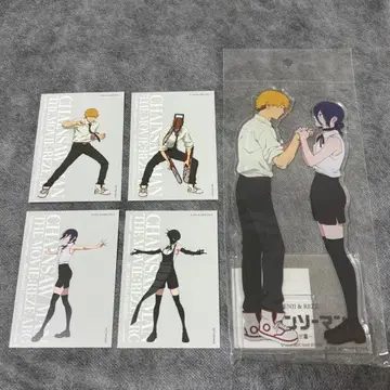 체인소 맨 극장판 레제 편 한정품 레제 덴지 아크릴 스탠드 특전 포함