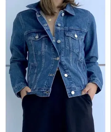 [미사용에 가까움] GAP 워시웰 아이콘 데님 자켓 S