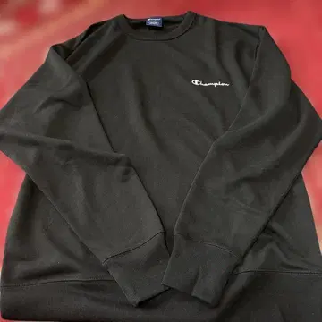 Champion 트레이닝복 맨투맨 블랙