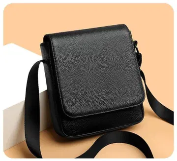 새로운 천연 가죽 숄더백, 탑 그레인 소가죽 크로스 바디백, 스타일리시