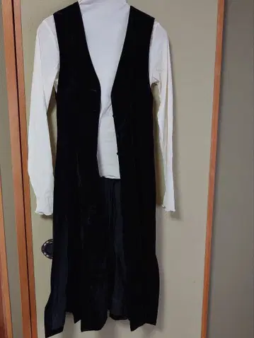 유키코 하나이 블랙 벨벳 롱베스트 9호